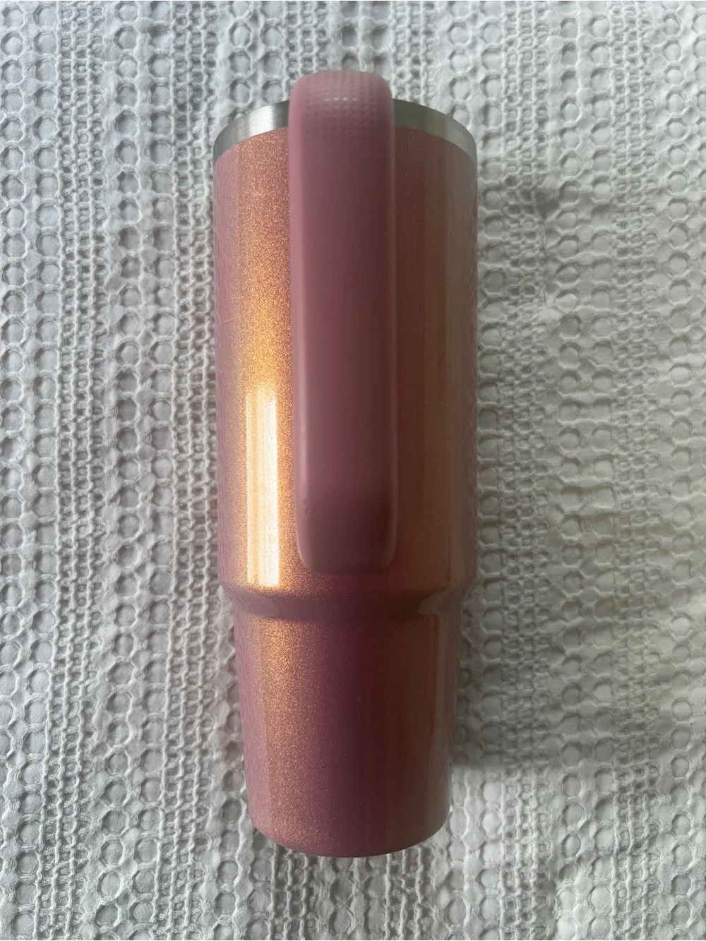 💖 Stanley 30oz Flip Straw Tumbler – Port Shimmer Pink – Excellent - Picture 4 of 10